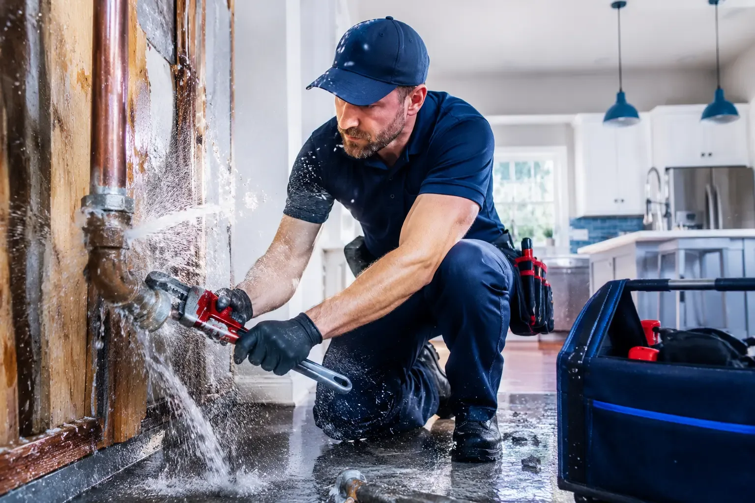 Local emergency pipe repair professionals in Brownell, KS
